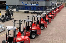 Szesnaście nowych podnośników Terberg Kinglifter dla Verhoek Europe