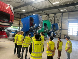 Toekomstige technici ontdekken Terberg Techniek