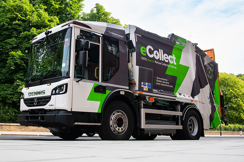 Dennis Eagle Launches 4x2 eCollect