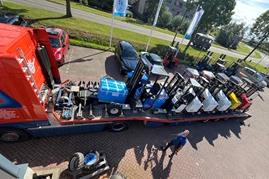 Dostawy we wrześniu: Kinglifter do różnych lokalizacji w Europie i poza nią